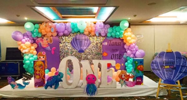 Ocean Theme Balloons Decoration