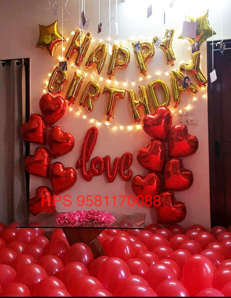 Hearts & Love Balloon Theme Decoration