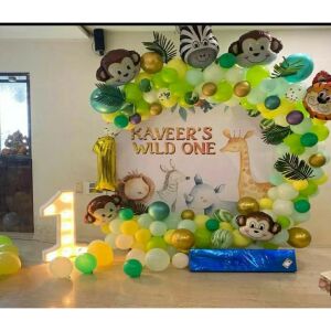 Jungle Safari Ring Frame Balloon Decoration