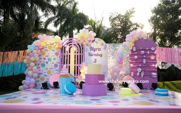 Candy-Theme Balloons Decoration
